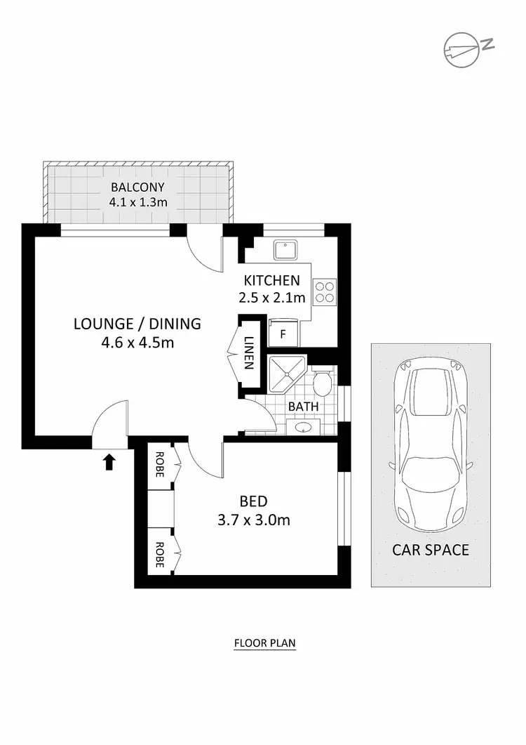 Floorplan of Homely apartment listing, 10/4 Morton Street, Wollstonecraft NSW 2065