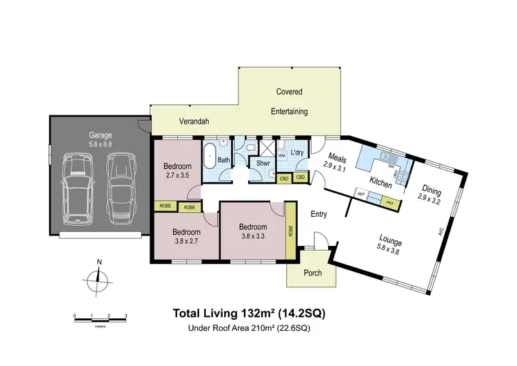 Floorplan of Homely house listing, 9 Boronia Street, Warragul VIC 3820