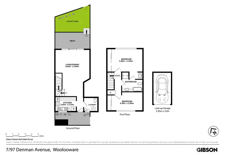 Floorplan of Homely townhouse listing, 7/97-103 Denman Avenue, Woolooware NSW 2230