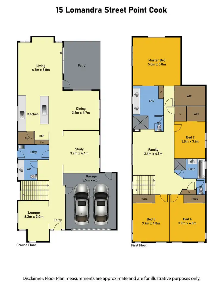 Floorplan of Homely house listing, 15 Lomandra Street, Point Cook VIC 3030