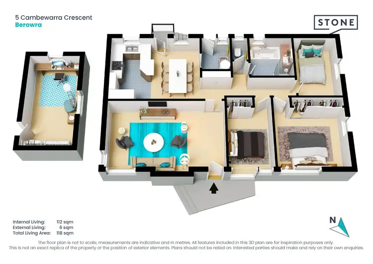 Floorplan of Homely house listing, 5 Cambewarra Crescent, Berowra Heights NSW 2082