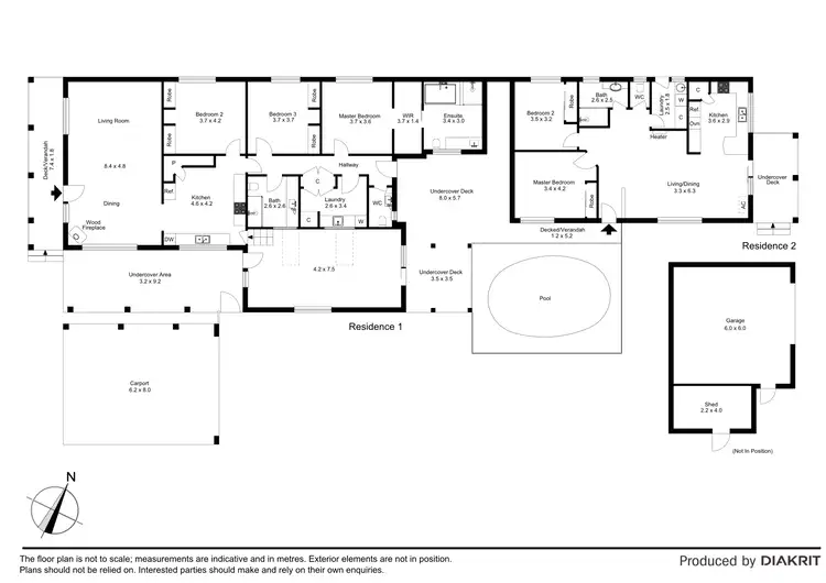Floorplan of Homely house listing, 400 Stony Point Road, Crib Point VIC 3919