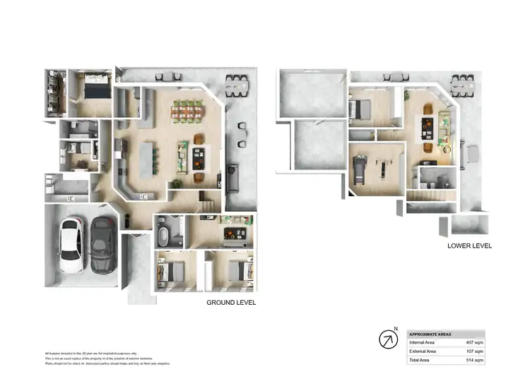 Floorplan of Homely house listing, 8 Kerrigan Close, Eleebana NSW 2282
