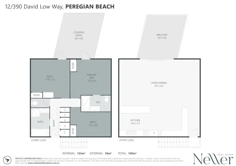 Floorplan of Homely house listing, 12/390 David Low Way, Peregian Beach QLD 4573