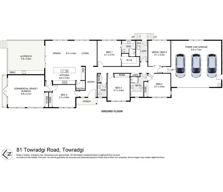 Floorplan of Homely house listing, 81 Towradgi Road, Towradgi NSW 2518