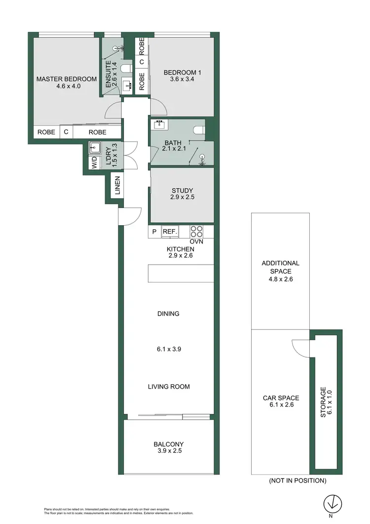 Floorplan of Homely apartment listing, 105/22 Barr Street, Camperdown NSW 2050