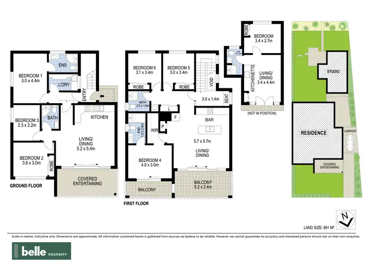 Floorplan of Homely house listing, 271 Elizabeth Drive, Vincentia NSW 2540