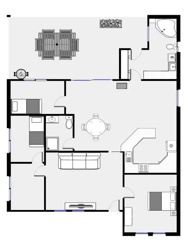 Floorplan of Homely house listing, 41 Cureton Avenue, Mildura VIC 3500