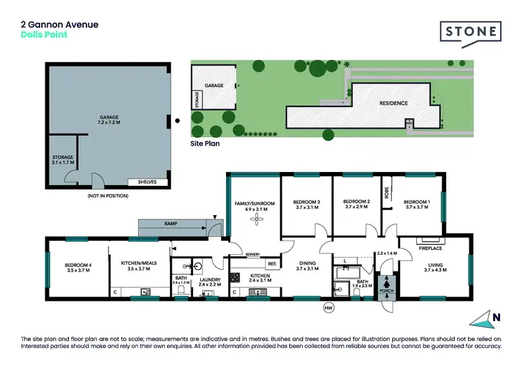 Floorplan of Homely house listing, 2 Gannon Avenue, Dolls Point NSW 2219