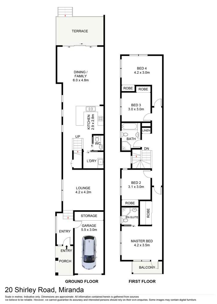 Floorplan of Homely house listing, 20 Shirley Road, Miranda NSW 2228