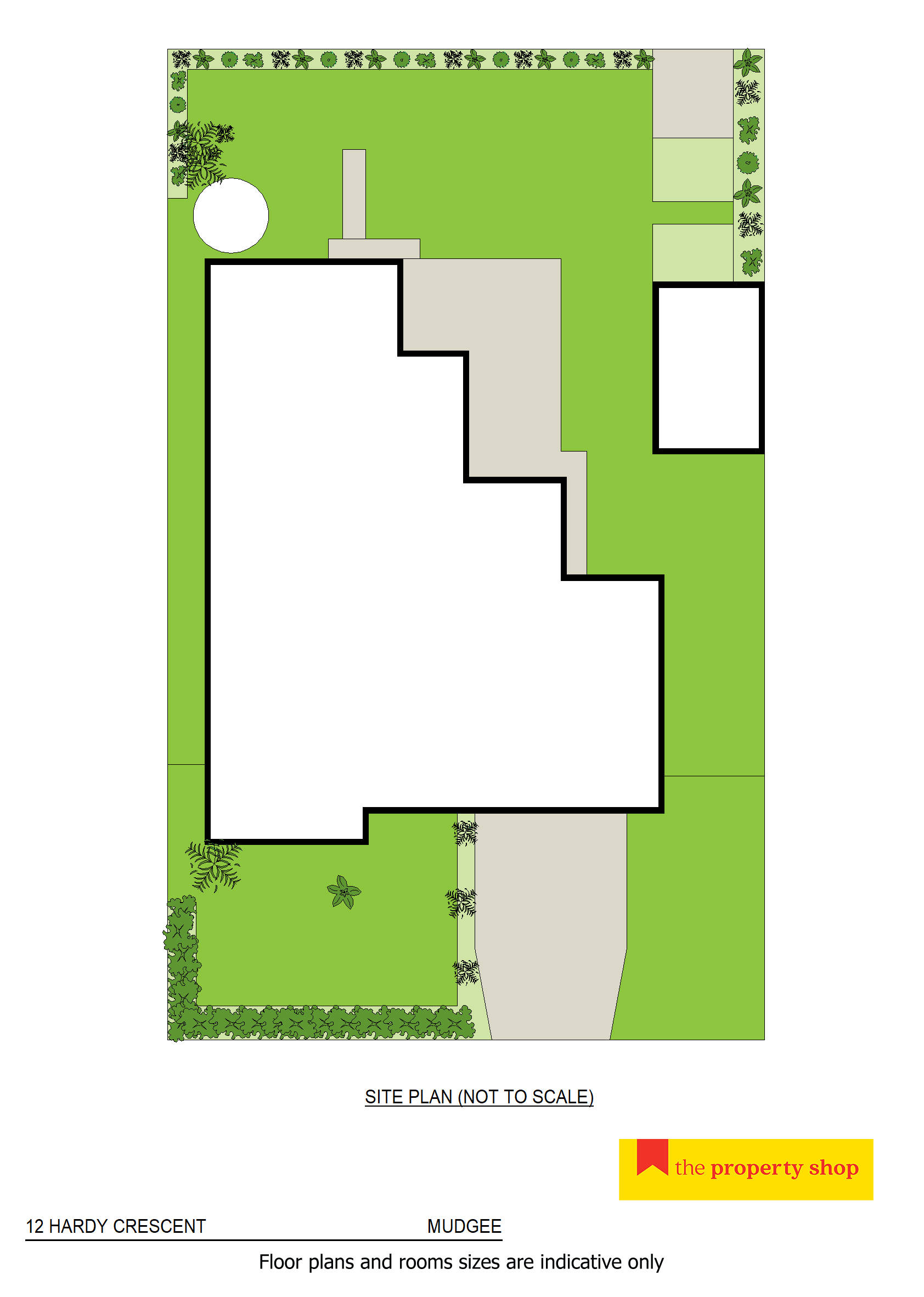 Floorplan of Homely house listing, 12 Hardy Crescent, Mudgee NSW 2850