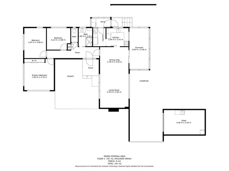 Floorplan of Homely house listing, 8 Willow Avenue, Devonport TAS 7310