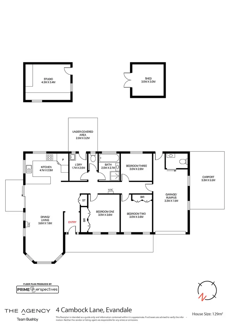 Floorplan of Homely house listing, 4 Cambock Lane, Evandale TAS 7212
