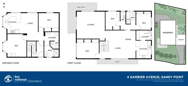 Floorplan of Homely house listing, 4 Gambier Avenue, Sandy Point NSW 2172