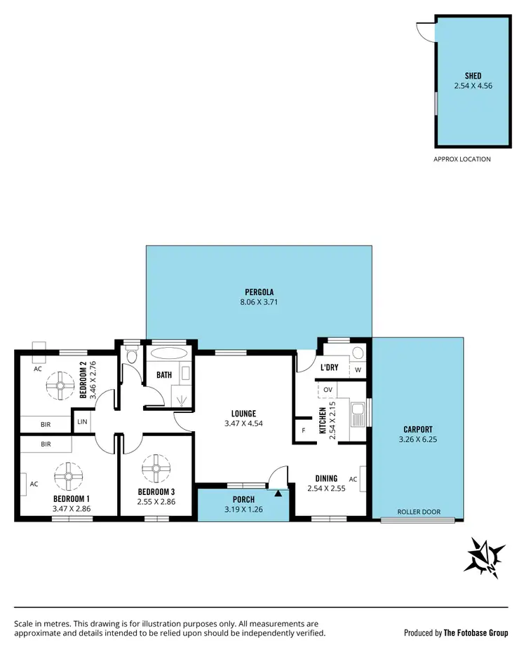 Floorplan of Homely house listing, 76 Scottsglade Road, Christie Downs SA 5164