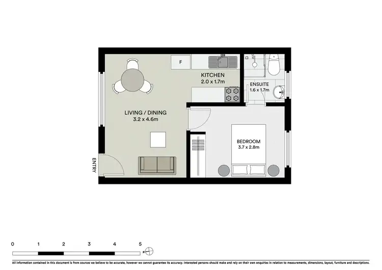Floorplan of Homely apartment listing, 8/42 Gillies Street, Fairfield VIC 3078