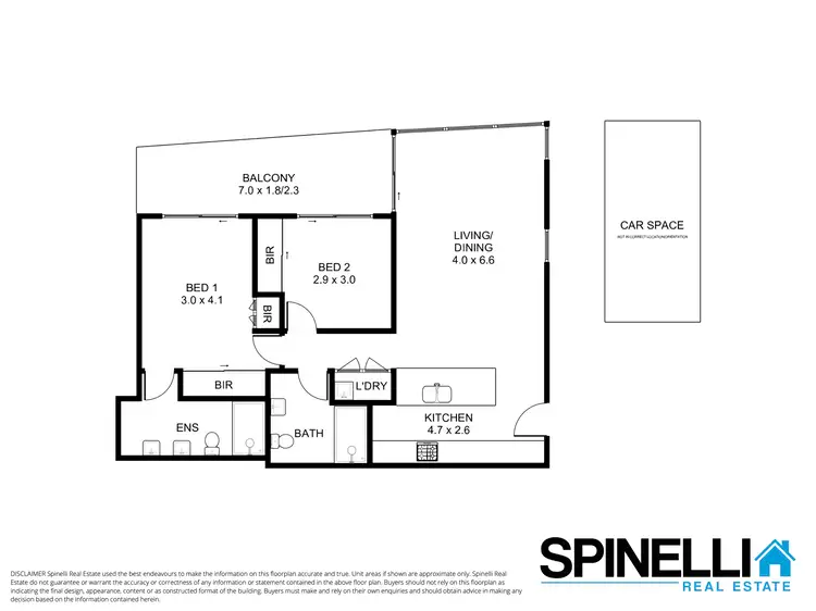 Floorplan of Homely apartment listing, 1101/38 Atchison Street, Wollongong NSW 2500