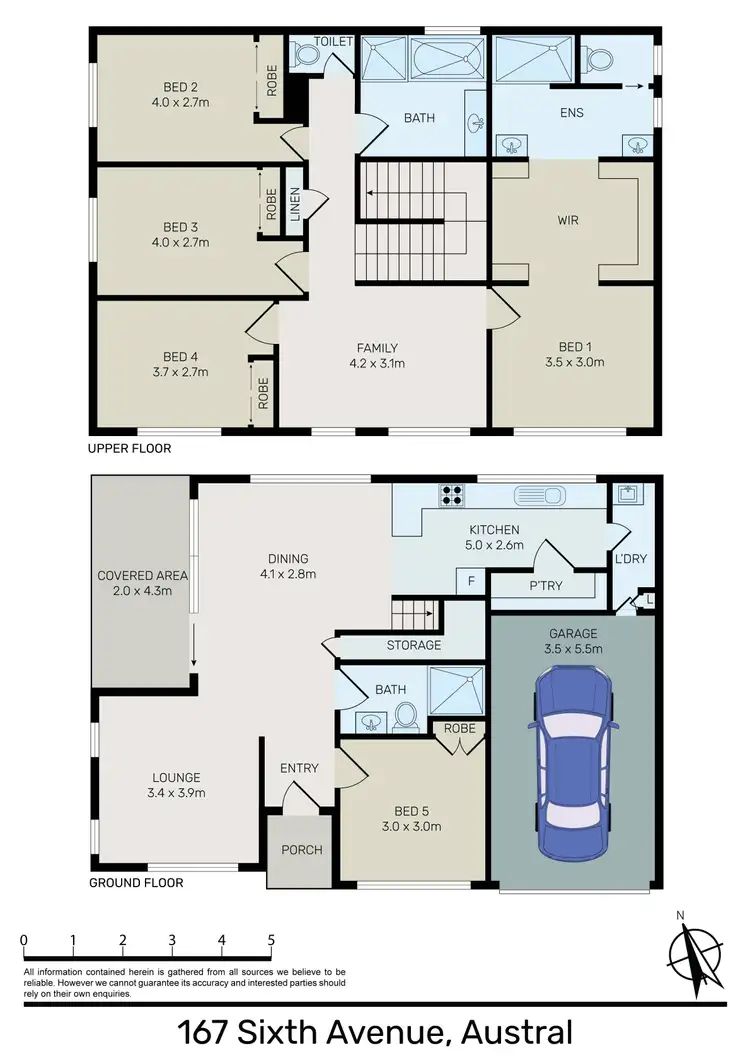 Floorplan of Homely house listing, 167 Sixth Avenue, Austral NSW 2179