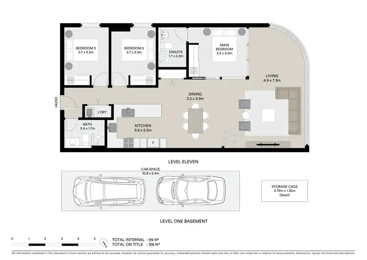 Floorplan of Homely apartment listing, 1109/11 Wentworth Place, Wentworth Point NSW 2127