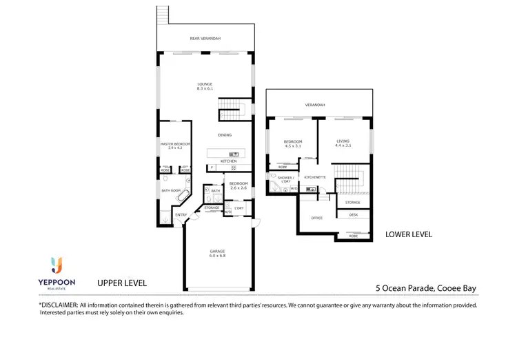 Floorplan of Homely house listing, 5 Ocean Parade, Cooee Bay QLD 4703