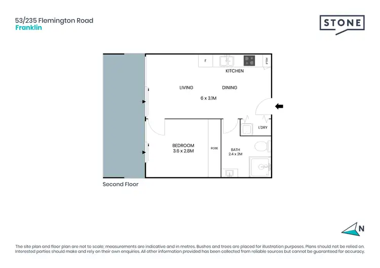 Floorplan of Homely apartment listing, 53/235 Flemington Road, Franklin ACT 2913