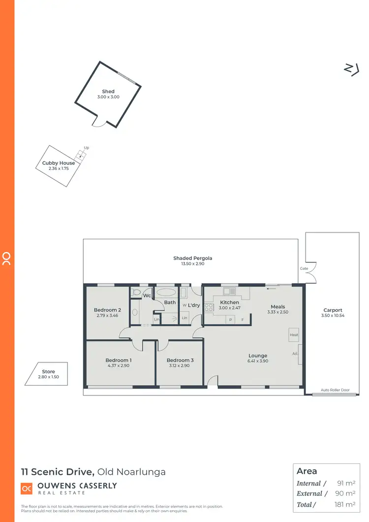 Floorplan of Homely house listing, 11 Scenic Drive, Old Noarlunga SA 5168