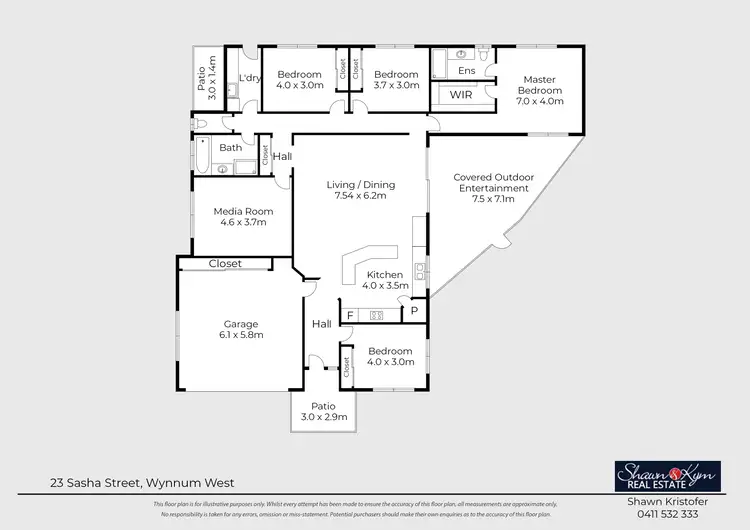 Floorplan of Homely house listing, 23 Sasha Street, Wynnum West QLD 4178