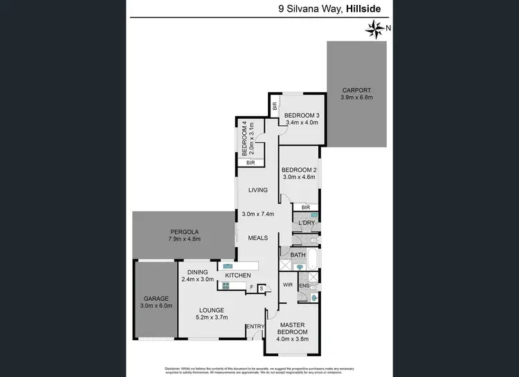 Floorplan of Homely land listing, 9 Silvana Way, Hillside VIC 3037