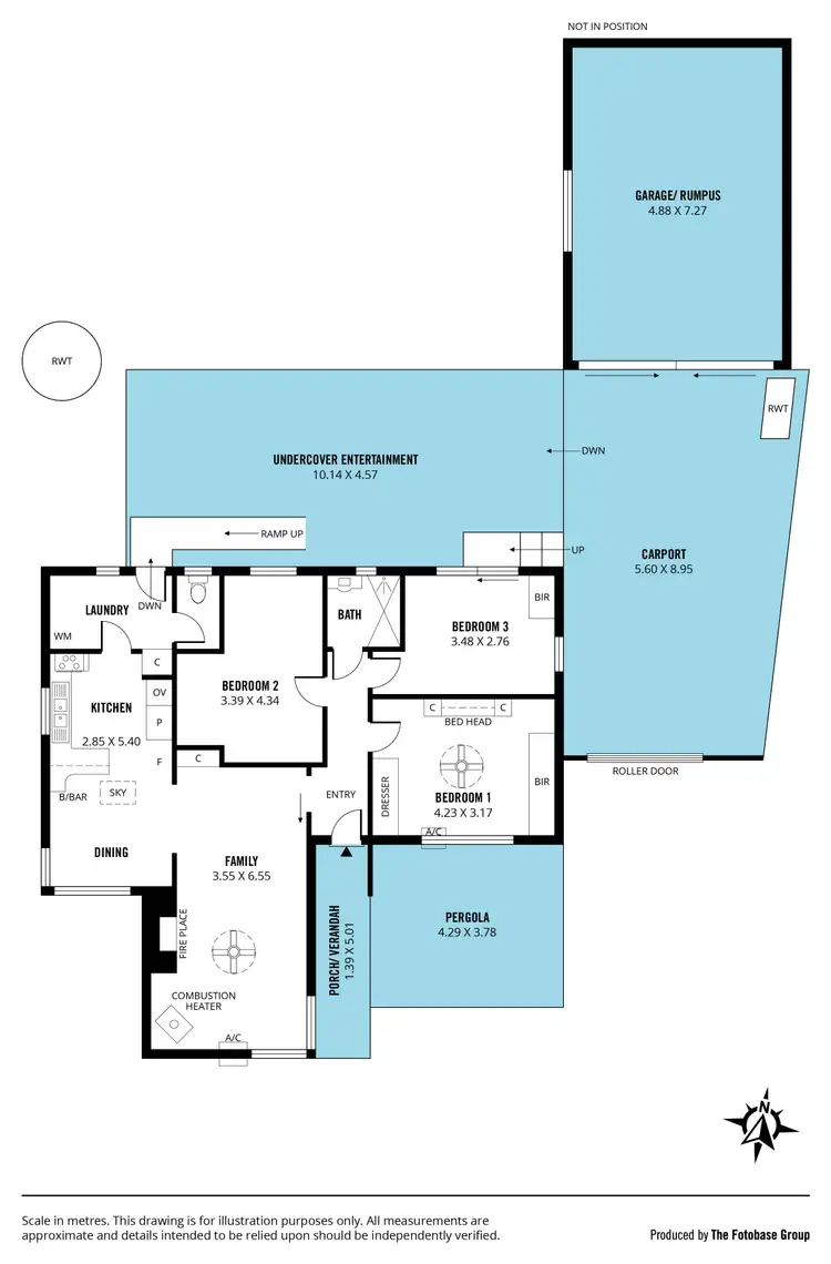 Floorplan of Homely house listing, 19 Kiana Street, Seaview Downs SA 5049