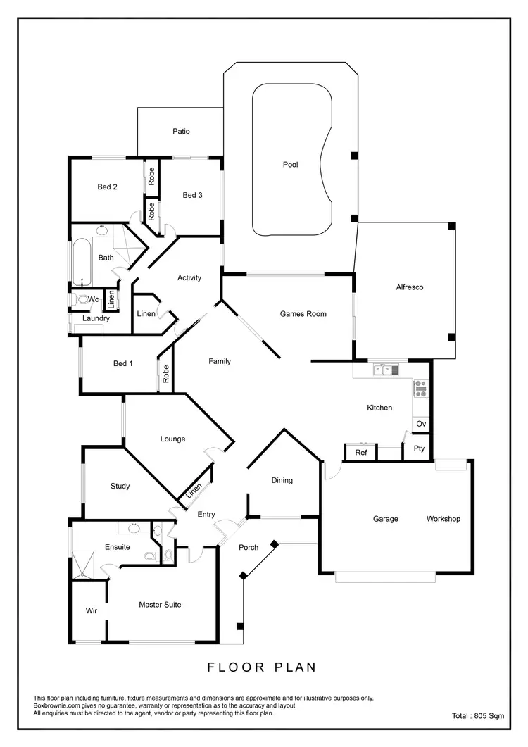 Floorplan of Homely house listing, 48 Eucalyptus Boulevard, Canning Vale WA 6155