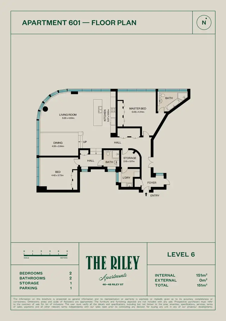 Floorplan of Homely apartment listing, 701/46-48 Riley Street, Woolloomooloo NSW 2011