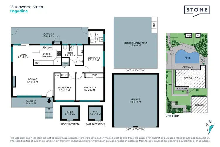 Floorplan of Homely house listing, 18 Leawarra Street, Engadine NSW 2233