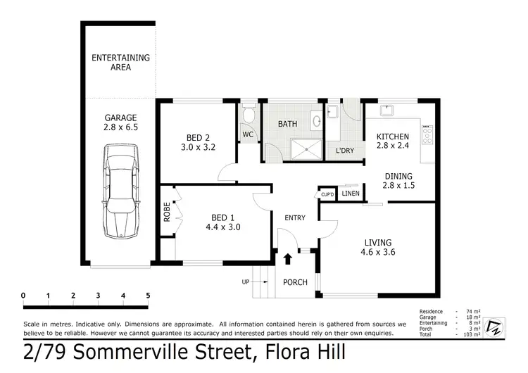 Floorplan of Homely house listing, 2/79 Somerville Street, Flora Hill VIC 3550