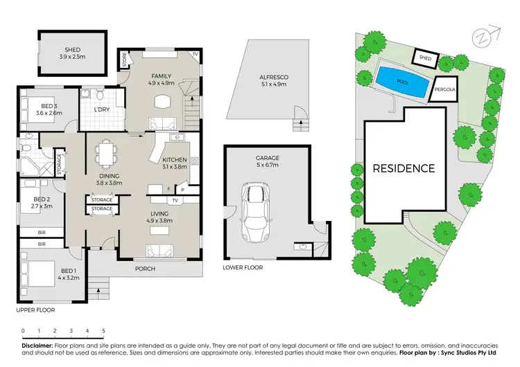 Floorplan of Homely house listing, 5 Anderson Road, Kings Langley NSW 2147