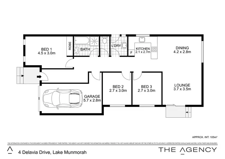 Floorplan of Homely house listing, 4 Delavia Drive, Lake Munmorah NSW 2259
