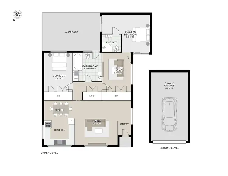 Floorplan of Homely house listing, 3/9 Ashleigh Avenue, West Launceston TAS 7250