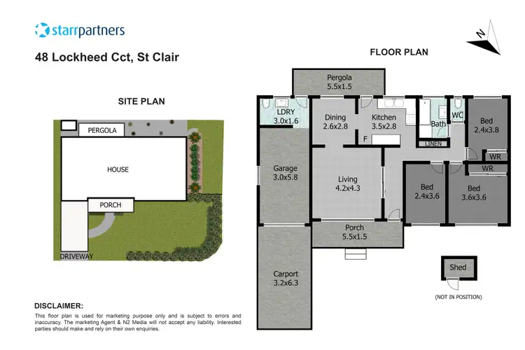 Floorplan of Homely house listing, 48 Lockheed Circuit, St Clair NSW 2759
