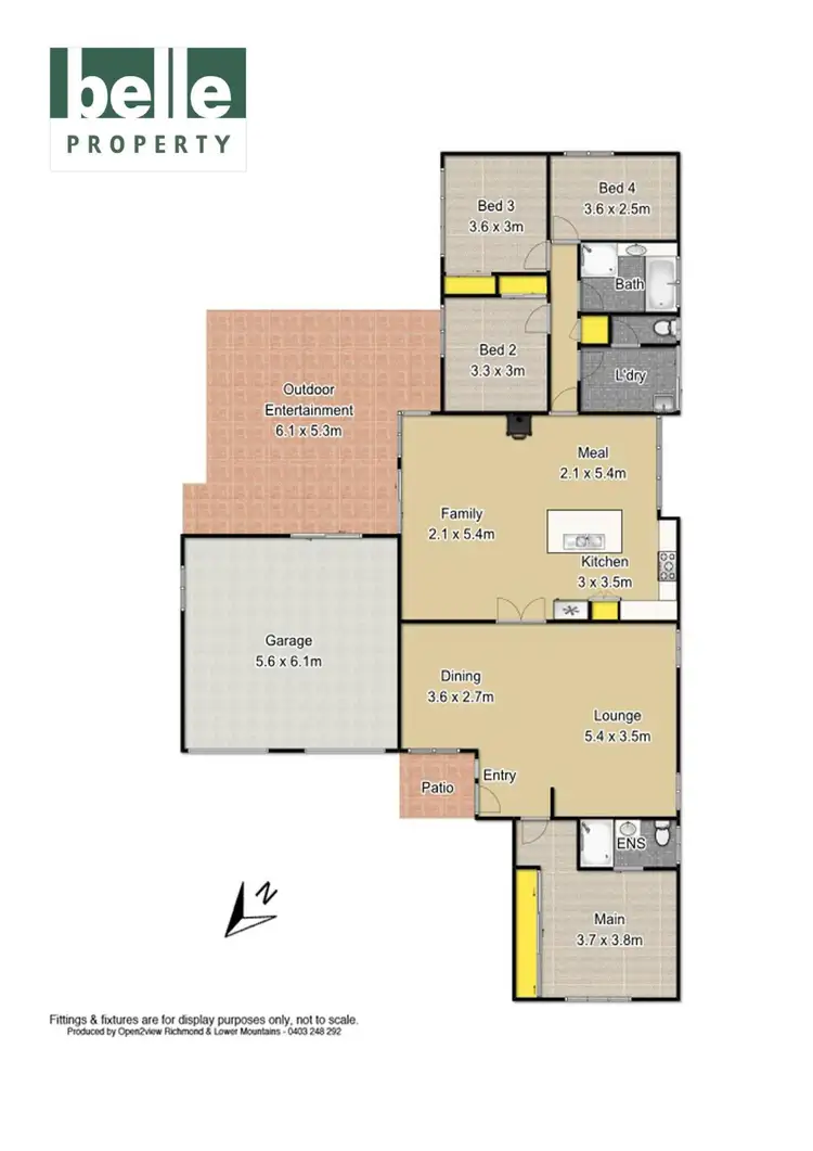 Floorplan of Homely house listing, 32 Flinders Place, North Richmond NSW 2754