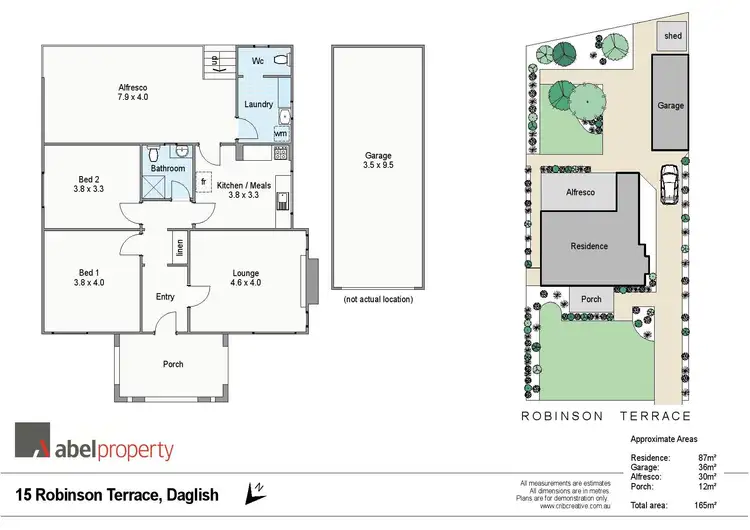 Floorplan of Homely house listing, 15 Robinson Terrace, Daglish WA 6008