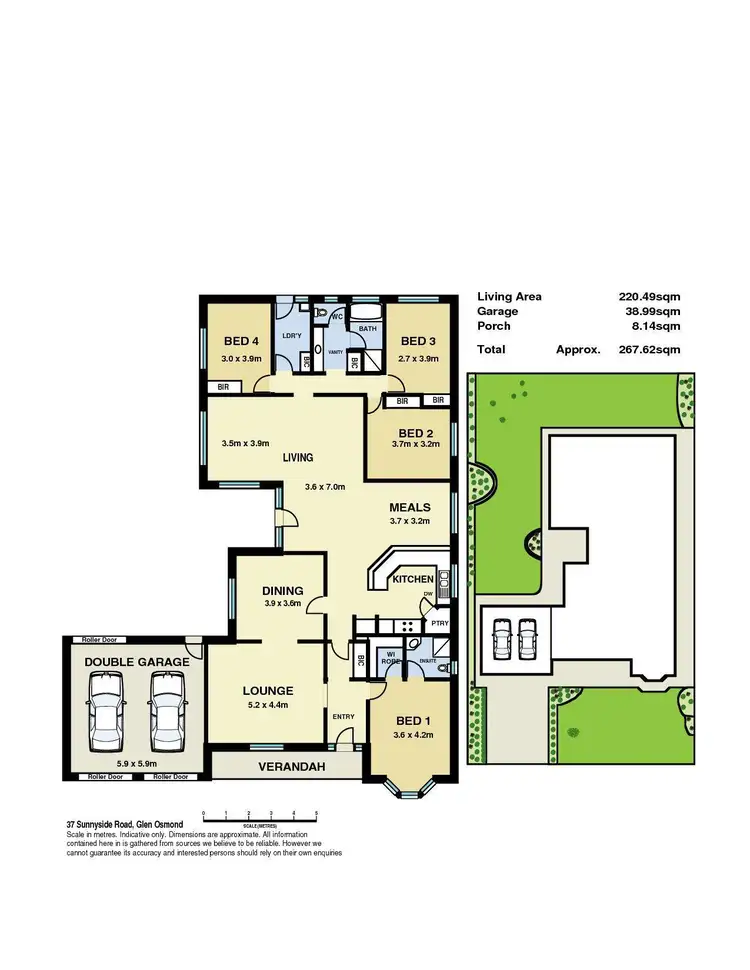 Floorplan of Homely house listing, 37 Sunnyside Road, Glen Osmond SA 5064
