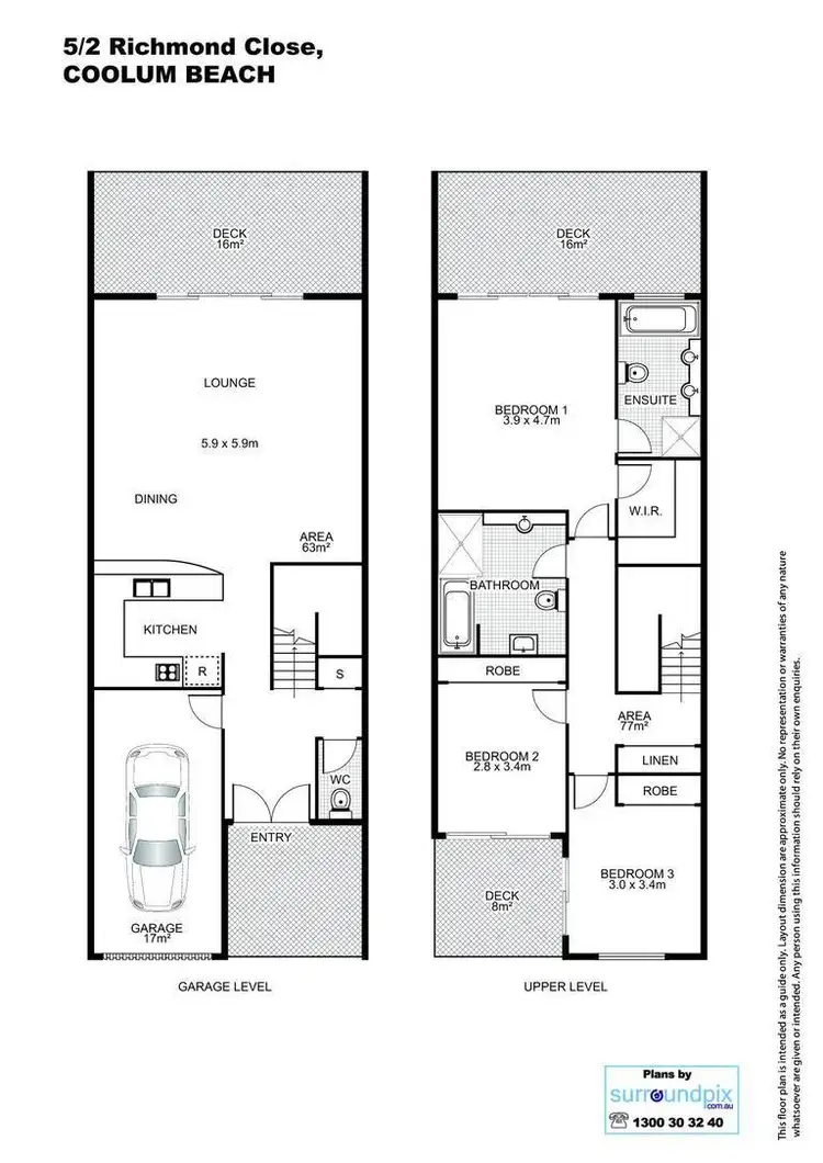 Floorplan of Homely unit listing, 5/2 Richmond Close, Coolum Beach QLD 4573