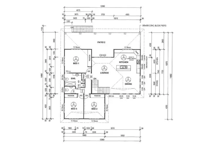 Floorplan of Homely house listing, 43 Olympia Avenue, Pacific Heights QLD 4703
