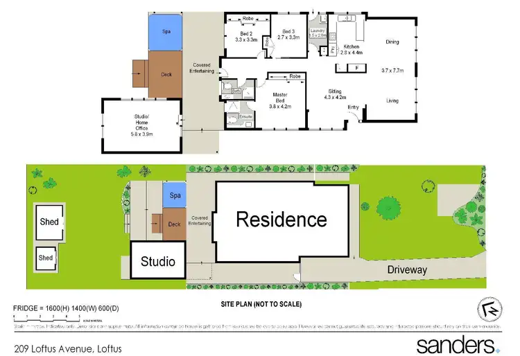 Floorplan of Homely house listing, 209 Loftus Avenue, Loftus NSW 2232