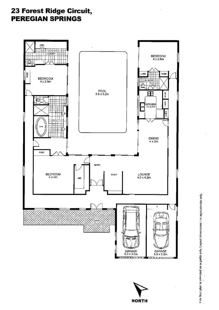 Floorplan of Homely house listing, 23 Forest Ridge Circuit, Peregian Springs QLD 4573