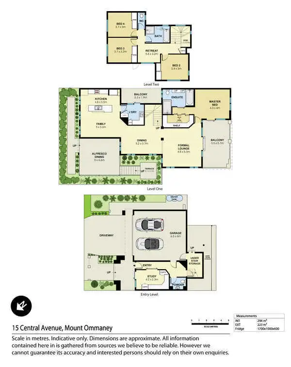 Floorplan of Homely house listing, 15 Central Avenue, Mount Ommaney QLD 4074