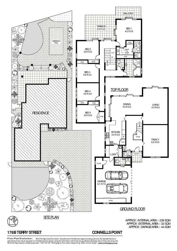 Floorplan of Homely house listing, 178b Terry Street, Connells Point NSW 2221