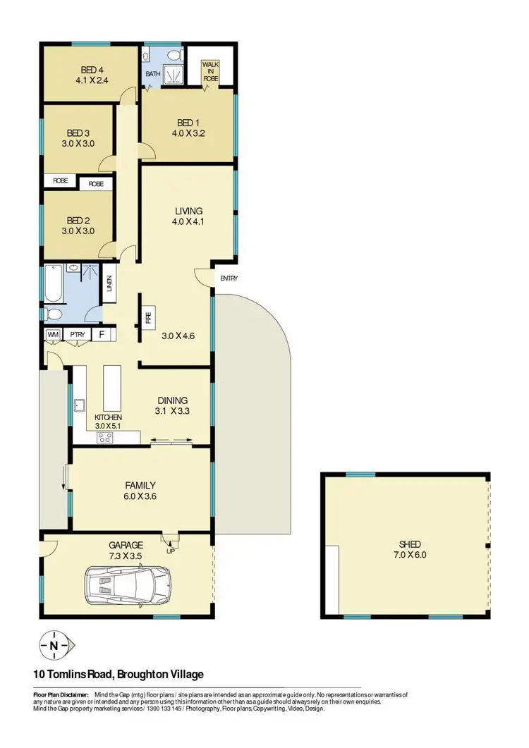 Floorplan of Homely house listing, 10 Tomlins Road, Berry NSW 2535