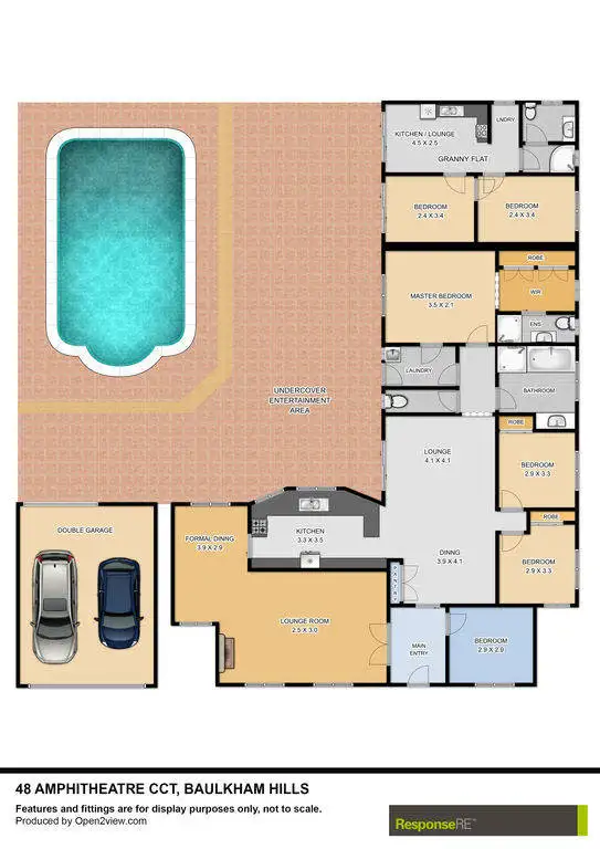 Floorplan of Homely house listing, 48 Amphitheatre Circuit, Baulkham Hills NSW 2153