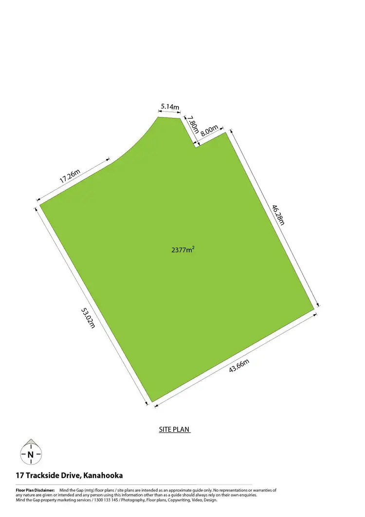 Floorplan of Homely land listing, 17 Trackside Drive, Kanahooka NSW 2530