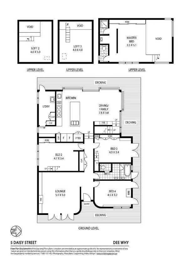 Floorplan of Homely house listing, 5 Daisy Street, Dee Why NSW 2099